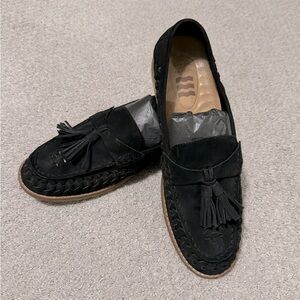 Sperry Seaport Plushwave Woven Suede Loafers Sz 10